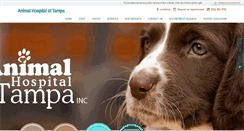 Desktop Screenshot of animalhospitaltampa.com
